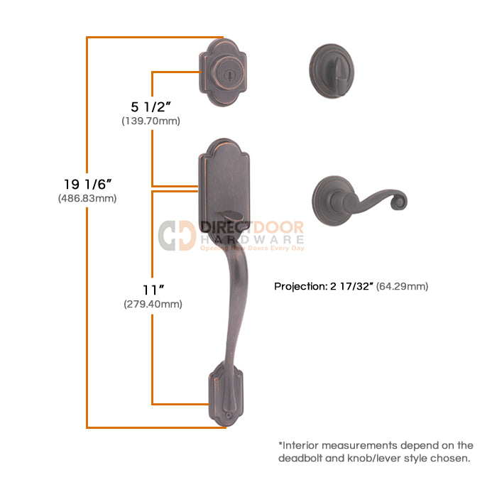 Kwikset Arlington Handleset