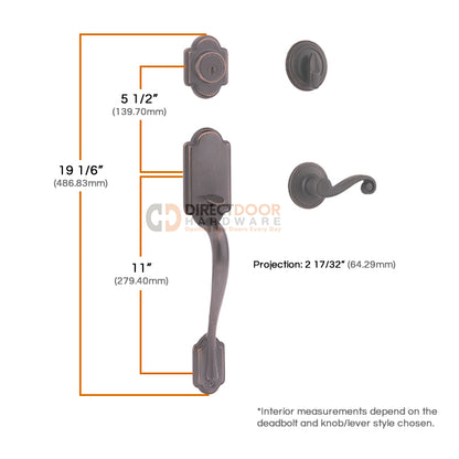 Kwikset Arlington Handleset