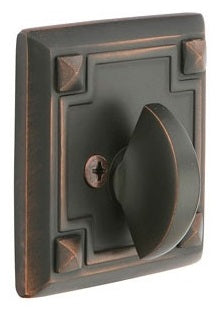 Emtek Arts & Crafts Style Single Sided Deadbolt