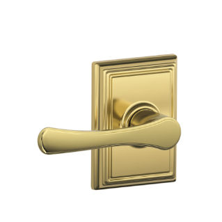 Schlage Avila Lever Handle with Addison Rosette