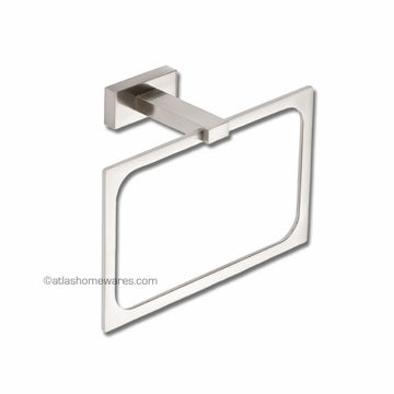 Axel Bath Towel Ring Brushed Nickel
