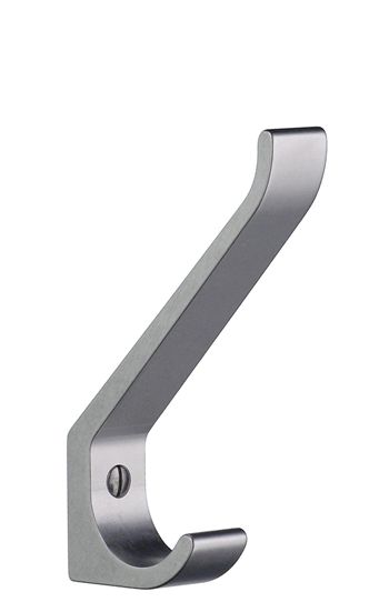 Beslagsboden Design ALU Small Coat and Hat Hook In Aluminium