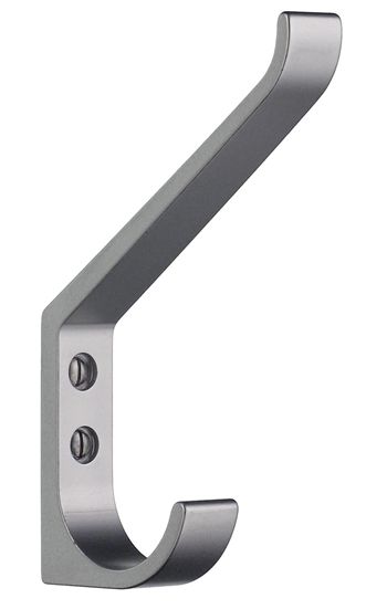 Beslagsboden Design ALU Large Coat And Hat Hook In Aluminium