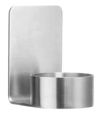 Beslagsboden Tea Light Candle Holder In Brushed Stainless Steel