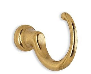 Beslagsboden Classic 35mm Loop Hook In Polished Brass