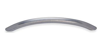 Beslagsboden Design 5-1/8 Inch Curved Drawer Handle In Brushed Chrome