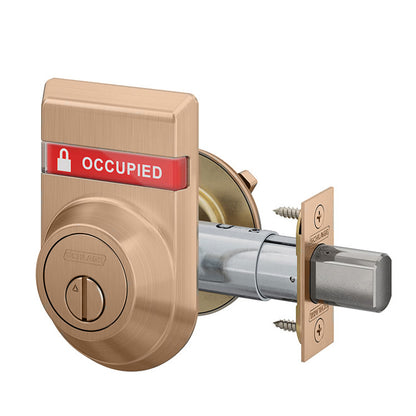 Schlage Commercial B572 Restroom Indicator Lock - Satin Bronze
