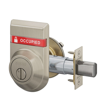 Schlage Commercial B572 Restroom Indicator Lock - Satin Nickel