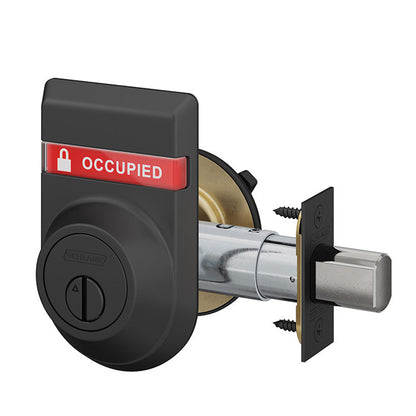 Schlage Commercial B572 Restroom Indicator Lock - Matte Black