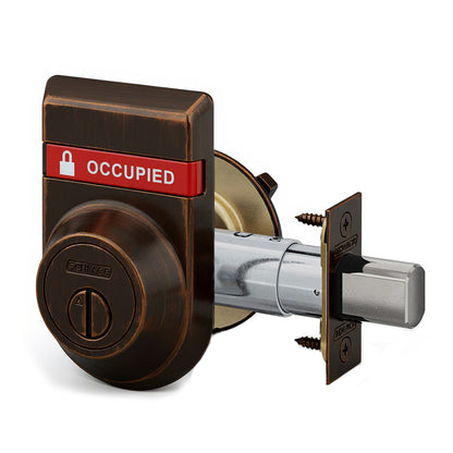 Schlage Commercial B572 Restroom Indicator Lock - Aged Bronze
