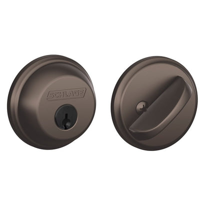 Schlage B-60 Deadbolt in Oil Rubbed Bronze