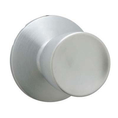 Schlage Bell Doorknob in Satin Chrome