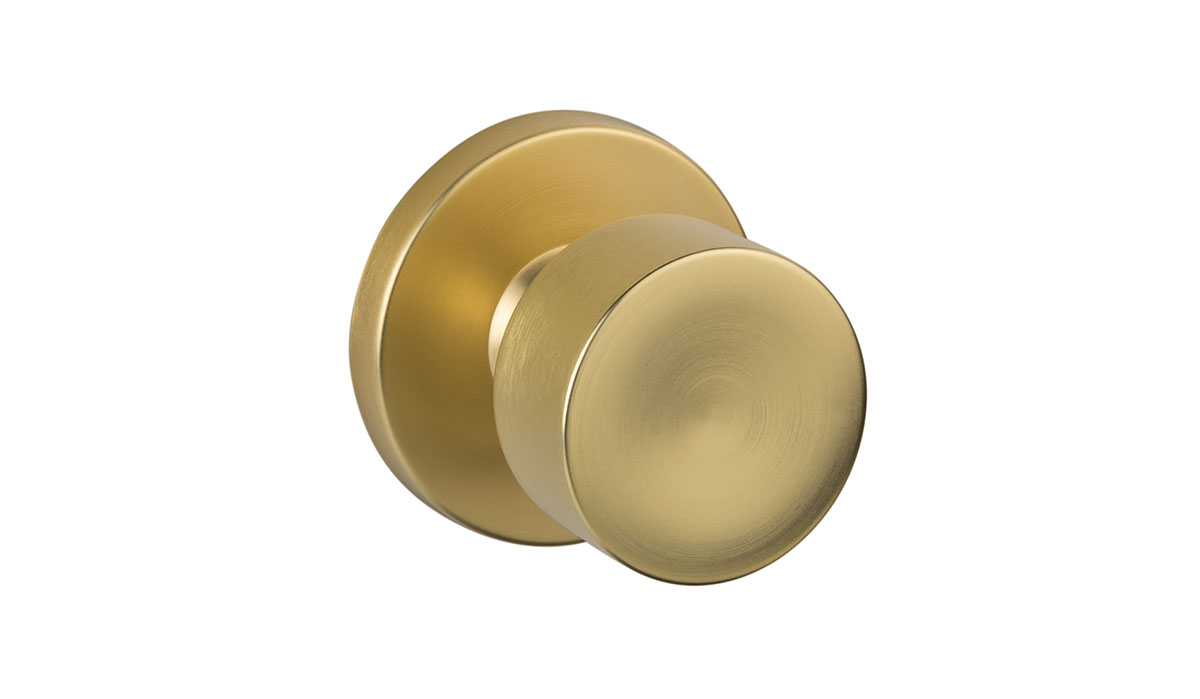 Sure-Loc Bergen Modern Style Door Knob with Round Rosette
