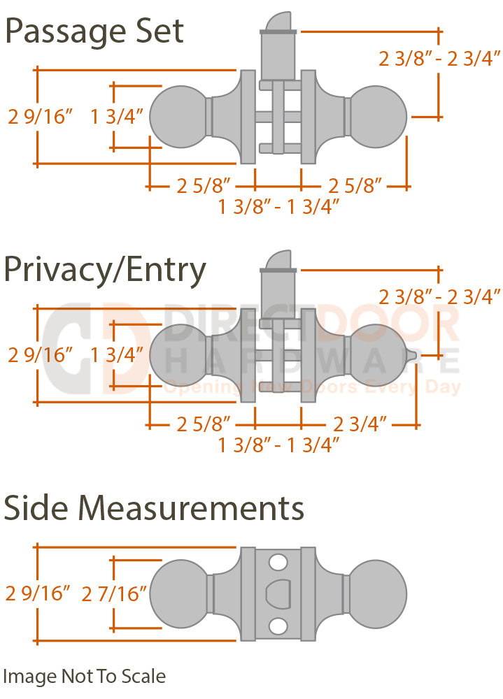 Better Home Products Miraloma Park Measurements