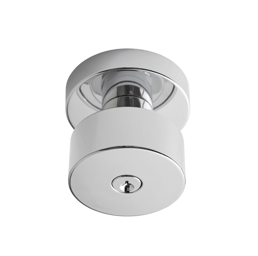 Better Home Products Angel Island Keyed Knob in Chrome