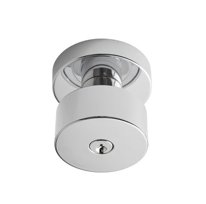 Better Home Products Angel Island Keyed Knob in Chrome