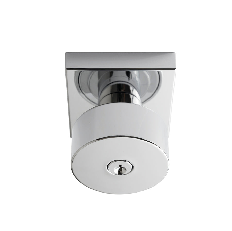 Better Home Products Belvedere Keyed Knob in Chrome