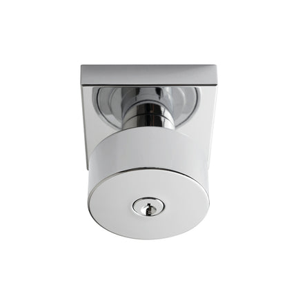 Better Home Products Belvedere Keyed Knob in Chrome