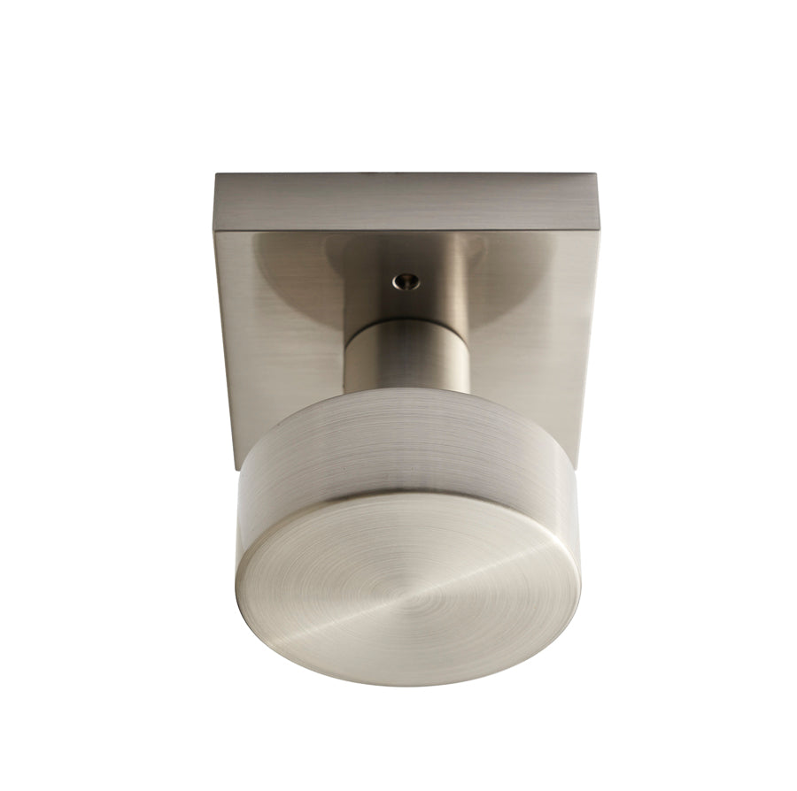 Better Home Products Belvedere Privacy Knob in Satin Nickel