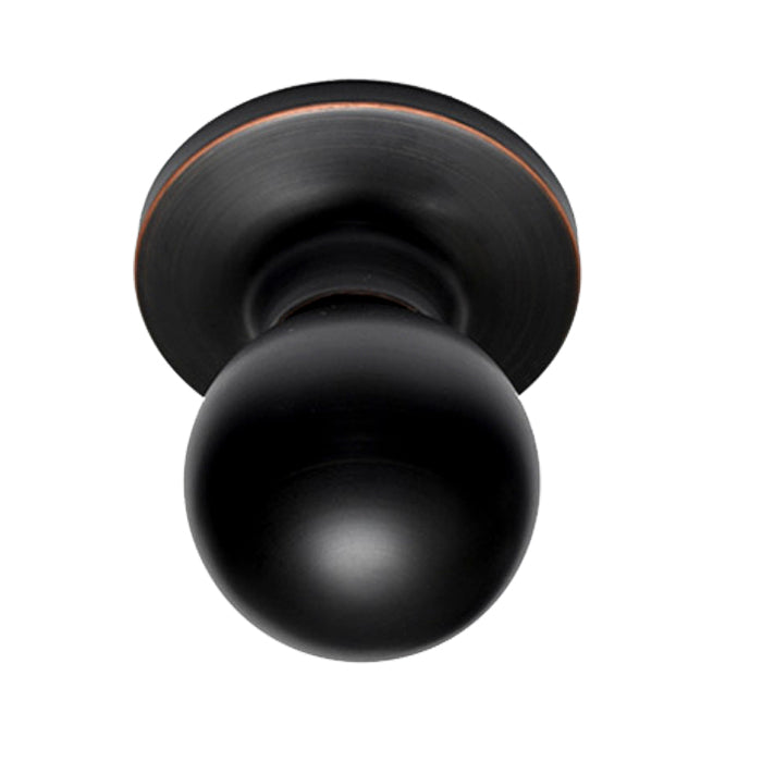 Better Home Products Marina Passage Knob in Dark Bronze