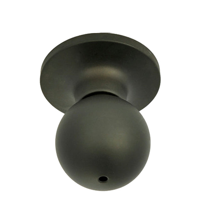 Better Home Products Marina Privacy Knob in Matte Black