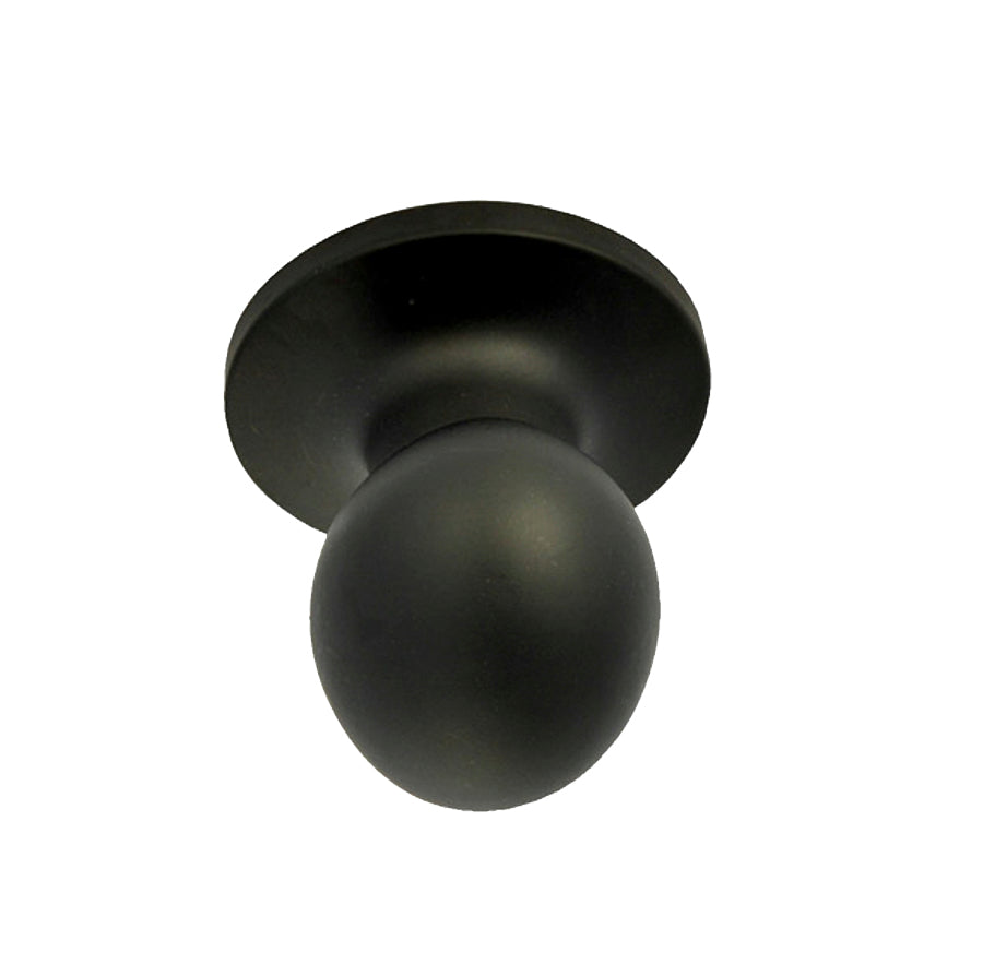 Better Home Products Miraloma Park Passage Knob in Matte Black