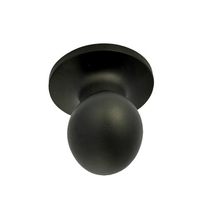 Better Home Products Miraloma Park Passage Knob in Matte Black