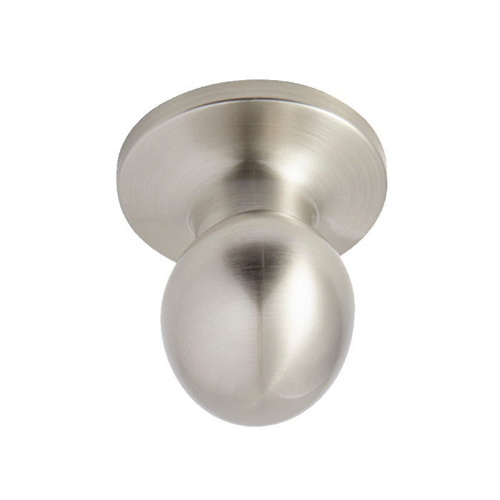 Better Home Products Miraloma Park Passage Knob in Satin Nickel