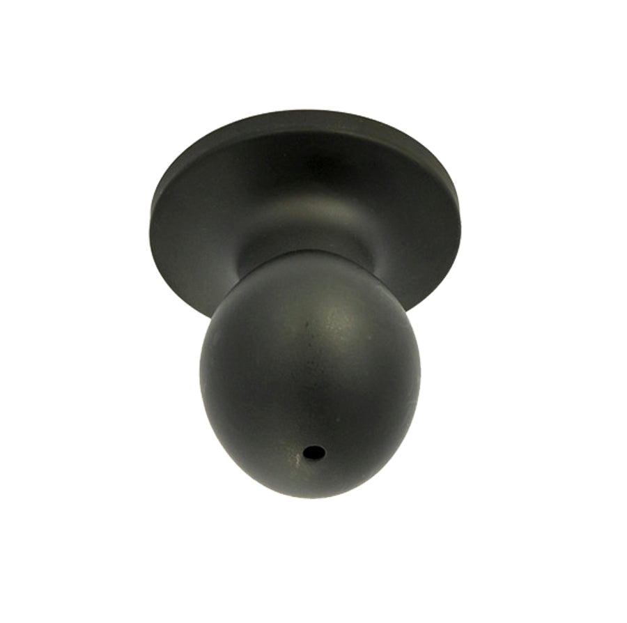 Better Home Products Miraloma Park Privacy Knob in Matte Black