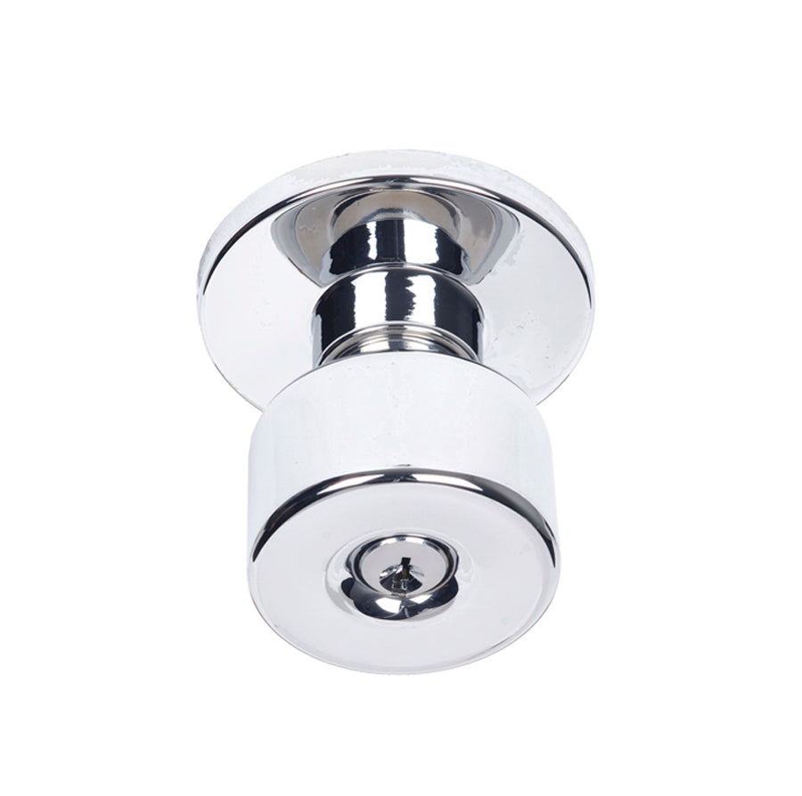 Better Home Products Mission Bell Keyed Knob in Chrome