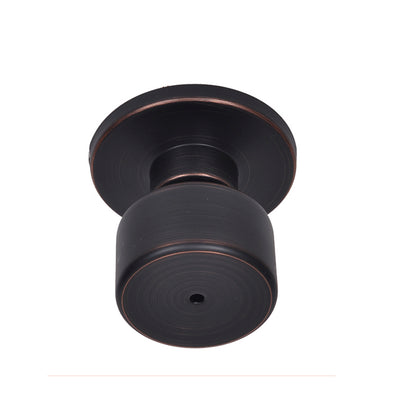 Better Home Products Mission Bell Privacy Knob in Dark Bronze