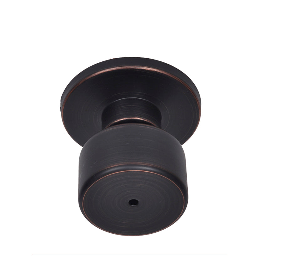 Better Home Products Mission Bell Privacy Knob in Dark Bronze