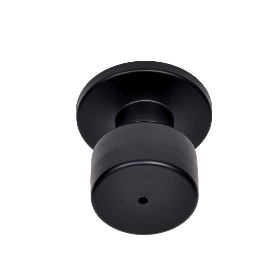 Better Home Products Mission Bell Privacy Knob in Matte Black