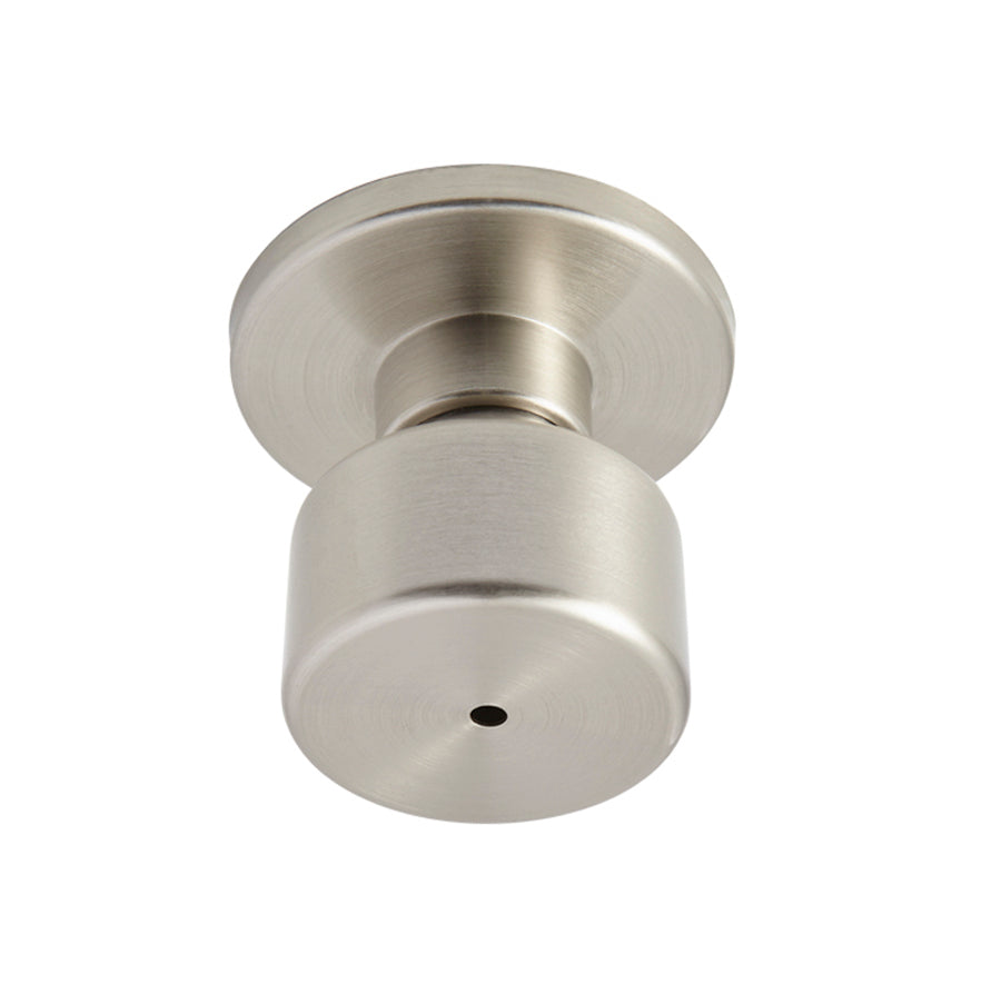 Better Home Products Mission Bell Privacy Knob in Satin Nickel