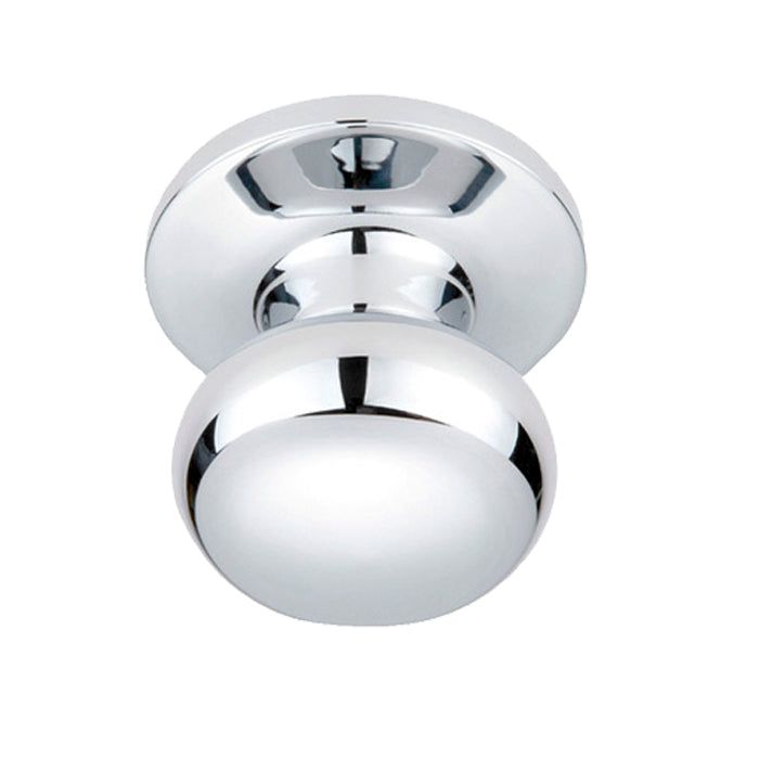 Better Home Products Noe Valley Passage Knob in Chrome