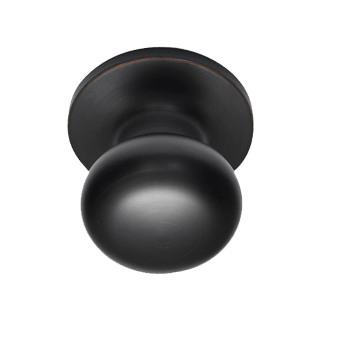 Better Home Products Noe Valley Passage Knob in Dark Bronze