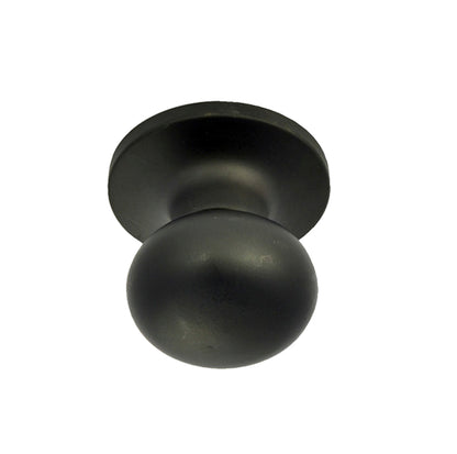 Better Home Products Noe Valley Passage Knob in Matte Black