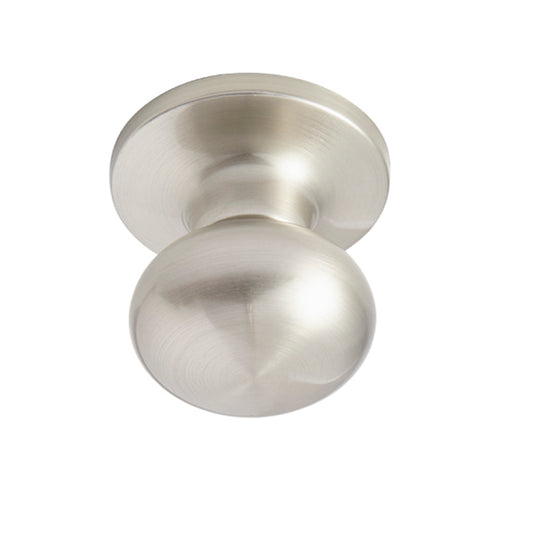 Better Home Products Noe Valley Passage Knob in Satin Nickel