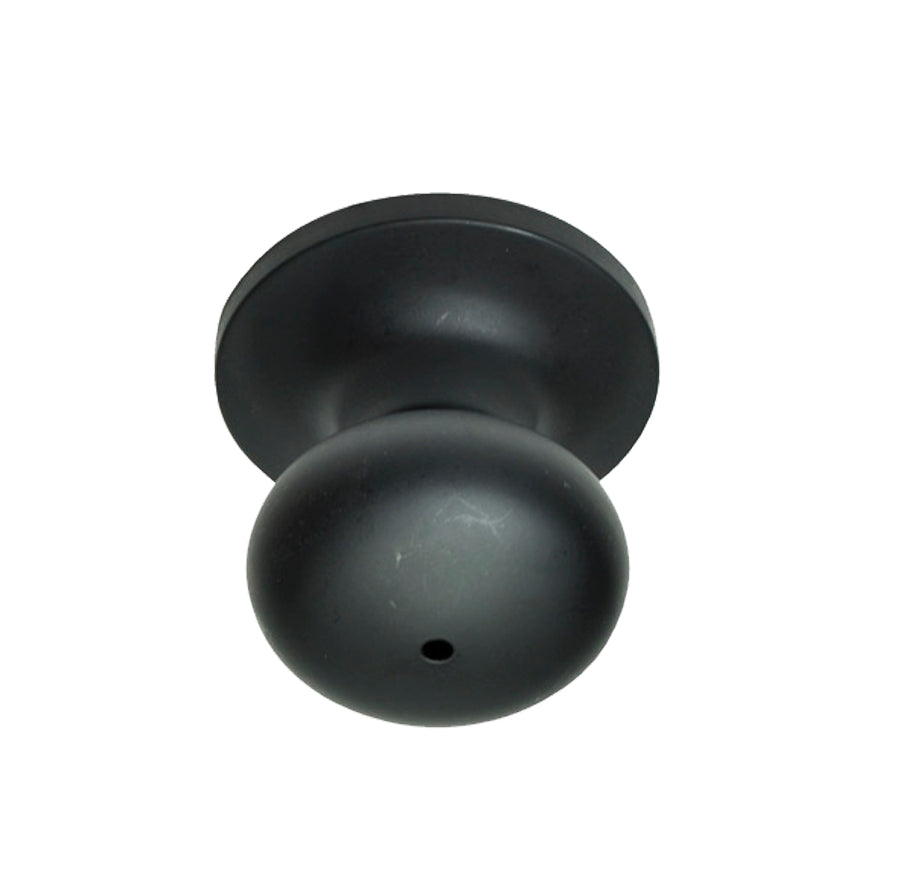 Better Home Products Noe Valley Privacy Knob in Matte Black