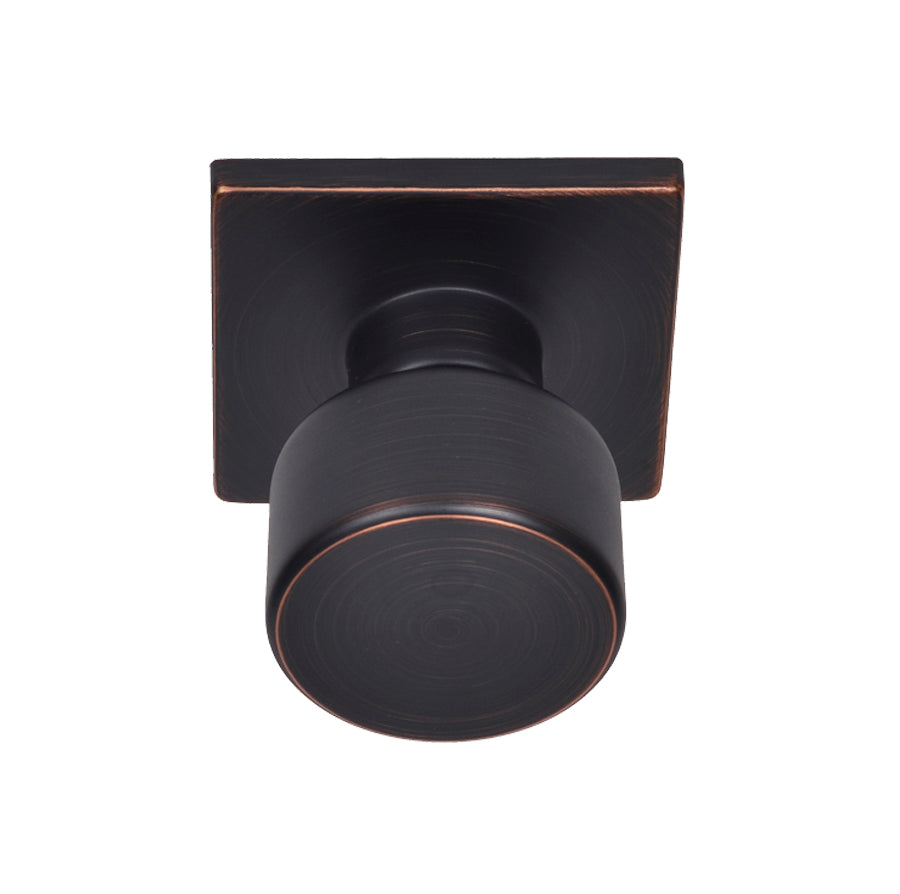 Better Home Products Union Square Passage Knob in Dark Bronze