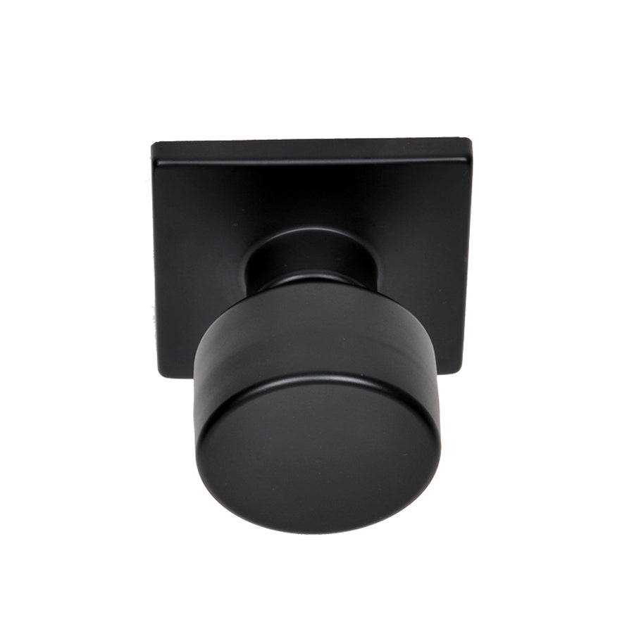 Better Home Products Union Square Passage Knob in Matte Black