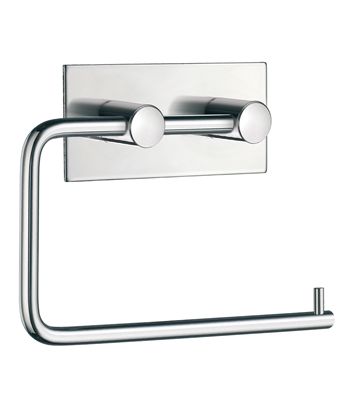 Beslagsboden Design Steel Square Toilet Roll Holder In Polished Stainless Steel