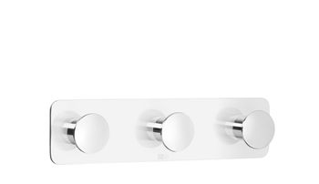 Beslgasboden Design Steel Triple Squared Hook In Polished Stainless Steel