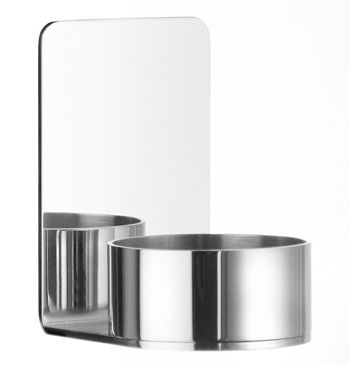 Beslagsboden Rea Light Candle Holder In Polished Stainless Steel