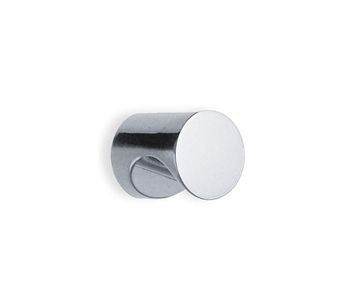 Beslagsboden Design 3/4 Inch Finger Grip Knob In Polished Chrome