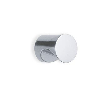 Beslagsboden Design 3/4 Inch Finger Grip Knob In Brushed Chrome