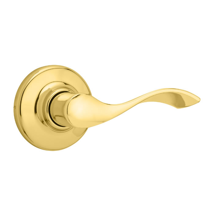 Kwikset Balboa Lever - Polished Brass