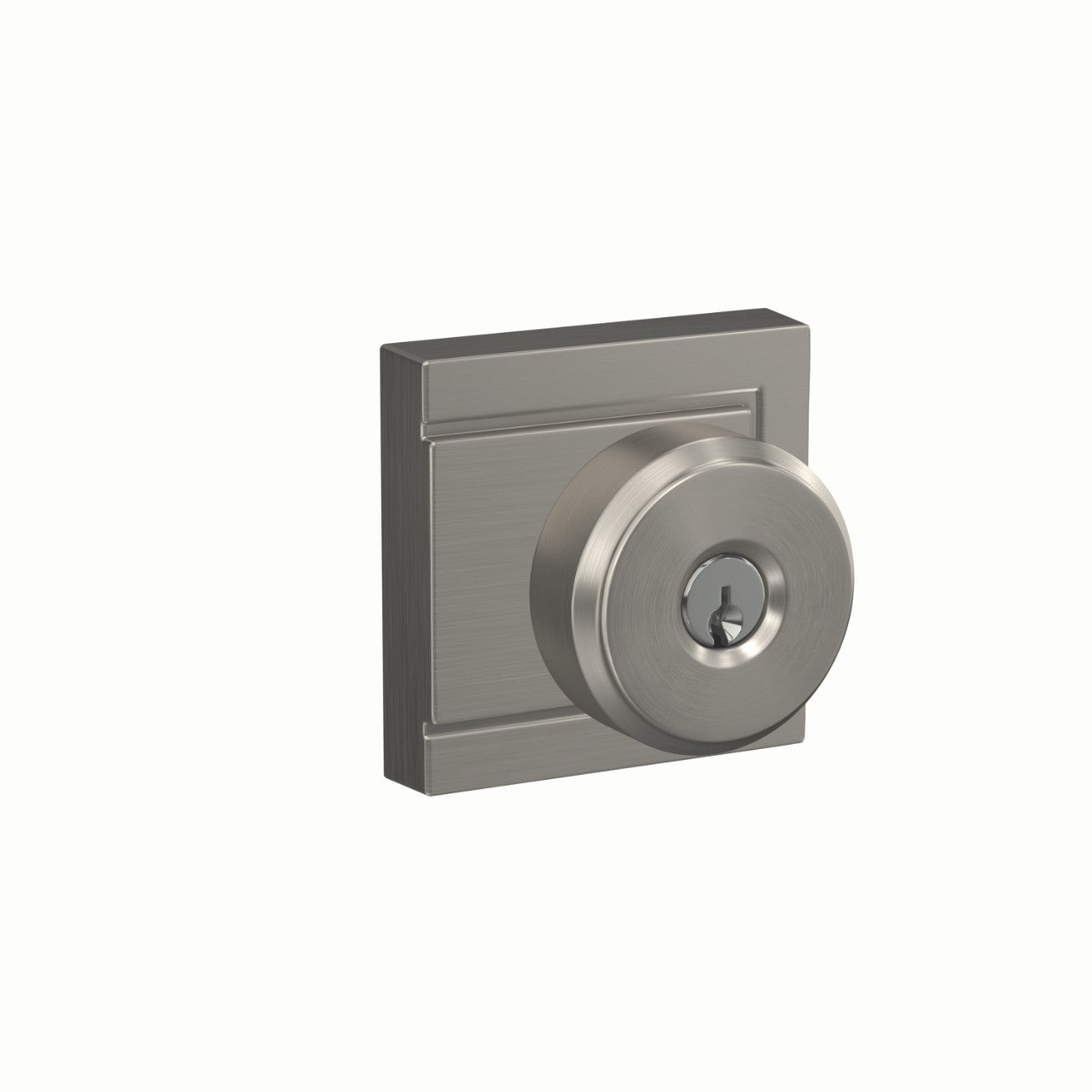 Schlage Bowery Knob with Upland Rosette