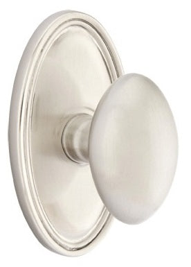 Emtek Egg Knob - Oval Rosette