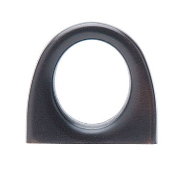Emtek Ring 1 Inch Knob Flat Black